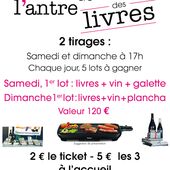 700€ de cadeaux à gagner à la tombola de l'Antre des livres