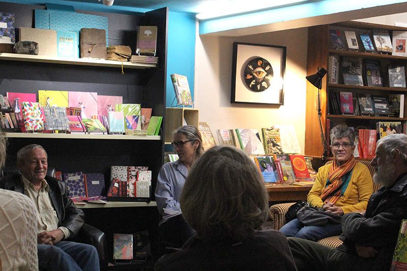 Dominique Lin à la librairie Montfort de Vaison-la-Romaine