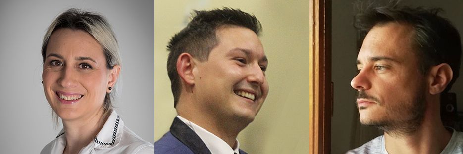 Celia Barreyre, Thomas Hintermeier et Cédric Totée