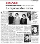 lancement du prix 2010, la presse fait écho