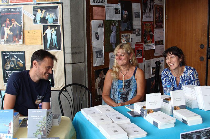 Un accueil très chaleureux des lecteurs à Tarascon/Ariège