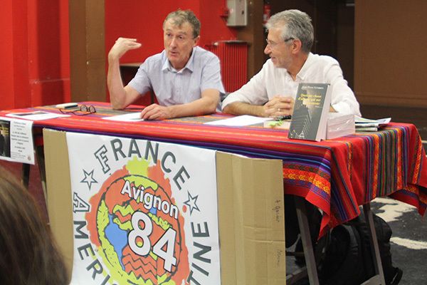 Jean-Pierre Cendron en conférence avec l'association France Amérique latine