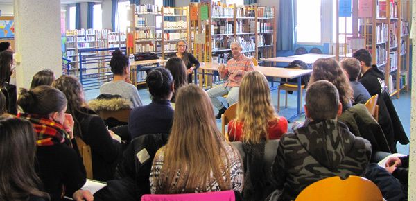 Rencontre des lycéens avec Jean-Philippe Chabrillangeas, lauréat du Prix 2017