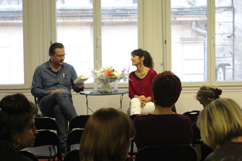 Myriam Saligari présentait la Pomme d'Ève à La Comédie Humaine, Avignon
