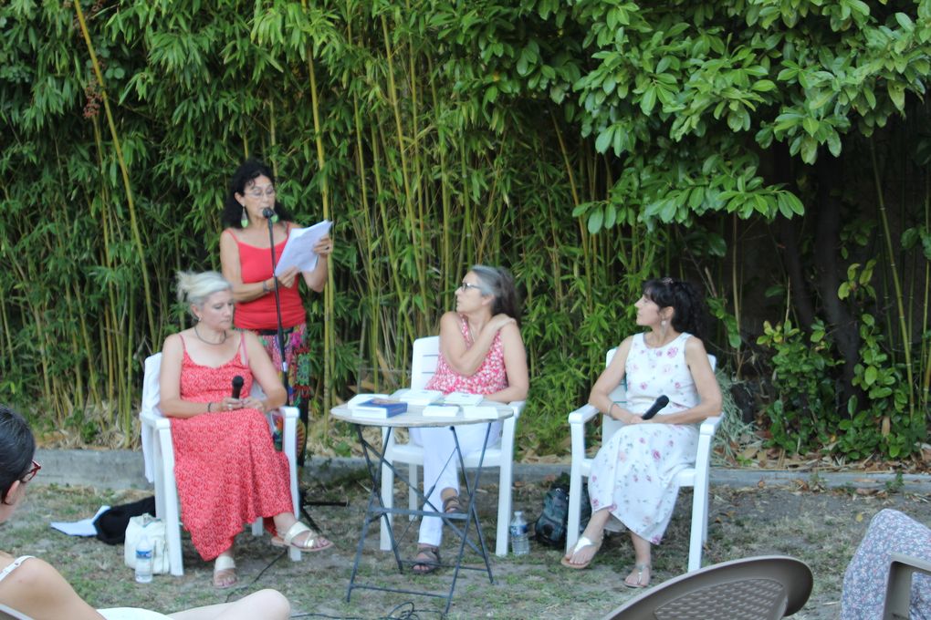 Laurence Creton et Myriam Saligari reçues dans les jardins d'Elan Sud [vidéo]