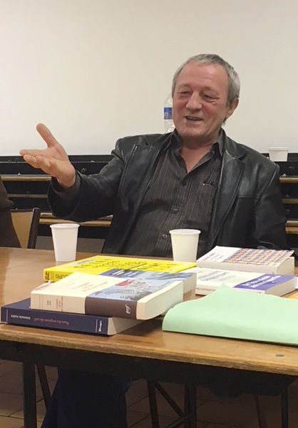 Jean-Pierre Cendron, Jean Dherbey et Dominique Lin à Feuilles d'automne de Colmars les Alpes