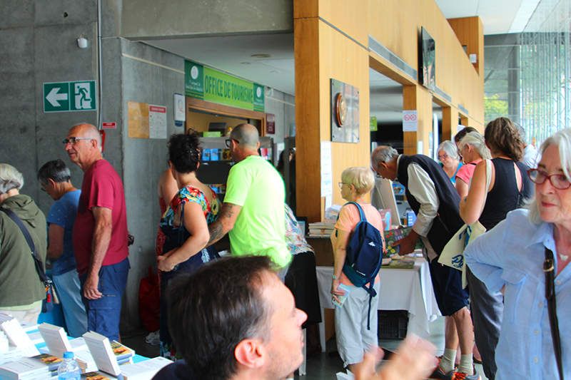 Un accueil très chaleureux des lecteurs à Tarascon/Ariège