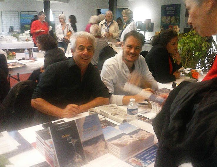 6 auteurs invités à 3 salons… bien différents