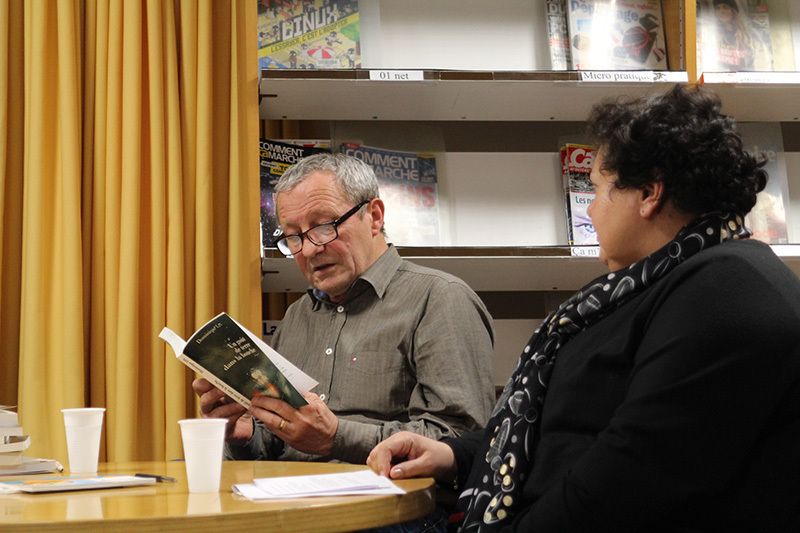 Dominique Lin à la bibliothèque de Salon de Provence