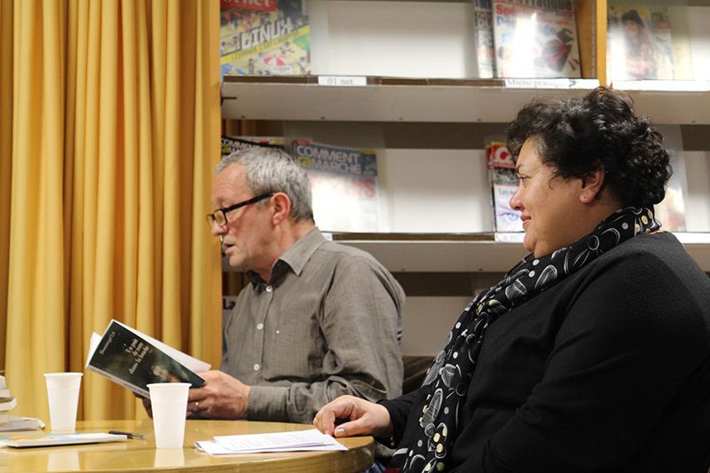 Dominique Lin à la bibliothèque de Salon de Provence