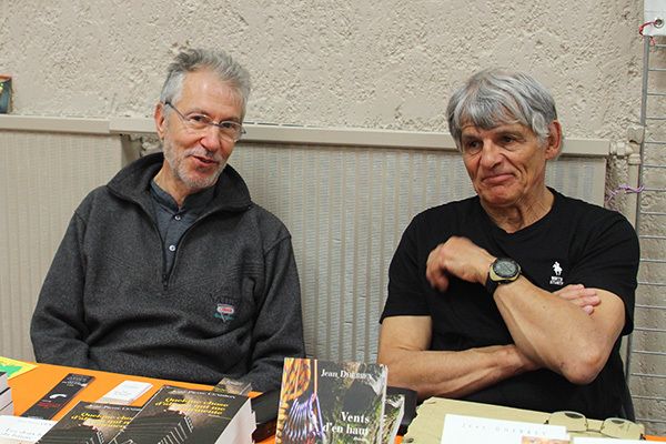 Jean-Pierre Cendron, Jean Dherbey et Dominique Lin à Feuilles d'automne de Colmars les Alpes
