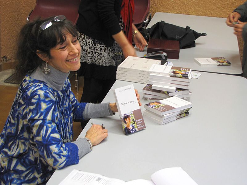 Myriam Saligari rencontre ses lecteurs