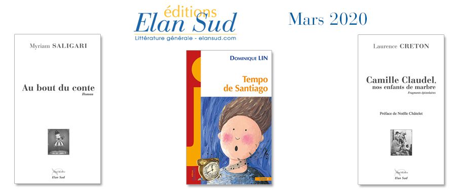 Les 3 nouveaux titres d'Elan Sud sont disponibles