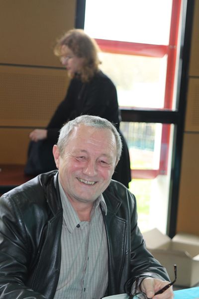 Denise Déjean, Jean Dherbey et Dominique Lin en ateliers et dédicaces