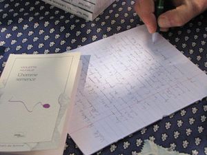 ateliers d'écriture